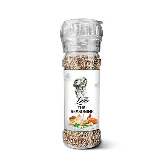 LUNN Thai Seasoning with Grinder | 40 GMS | Specialized Seasoning for Gourmet Food Preparation