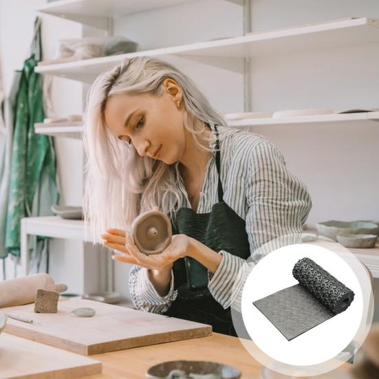 Валик для фактуры глины, инструмент для штамповки керамики, текстурированные скалки для моделирования керамической плиты, живописи