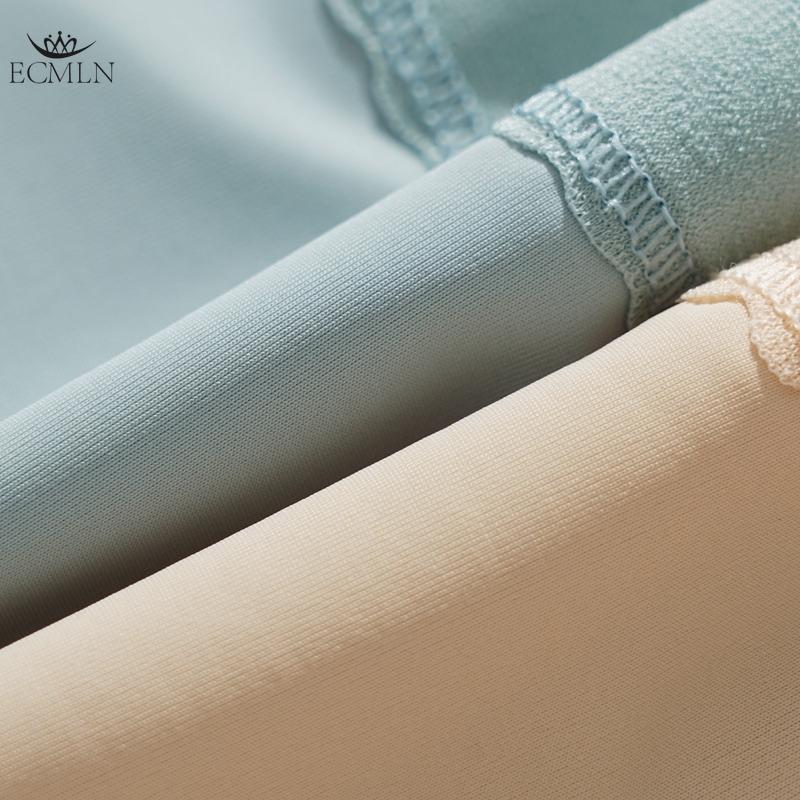 Ice Silk Panties for Women New Bow Seamless Mid-waist Underwear Summer Thin Breathable Pure Cotton Crotch Sexy Briefs