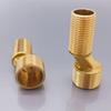 Copper Angled Curved Foot Angle Adjustment Lengthened Shower Faucet Adapter Wall Mounted Thickened Connecting Accessories