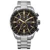 [Citizen] Atessa Light Powered Eco-Drive Radio Watch Waterproof HINODE COLLECTION Limited Model Gold Black AT8184-57E Men's Silver