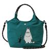 [Moomin] Embroidered 2-way Bag for Women Rmpk-02 Green (Angry Moomin)