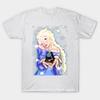 T Shirt Women Jelsa Valentine Day Harajuku Print Kawaii Tshirt Summer Short Sleeve Female T-Shirt Top Tee