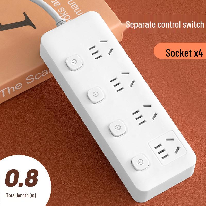 Умная USB-розетка с выключателем и розеткой - Новый национальный стандарт удлинителя
