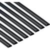 Goulotte Électrique - D-Line - Demi-Cercle - 8x 1m - Noir - PVC
