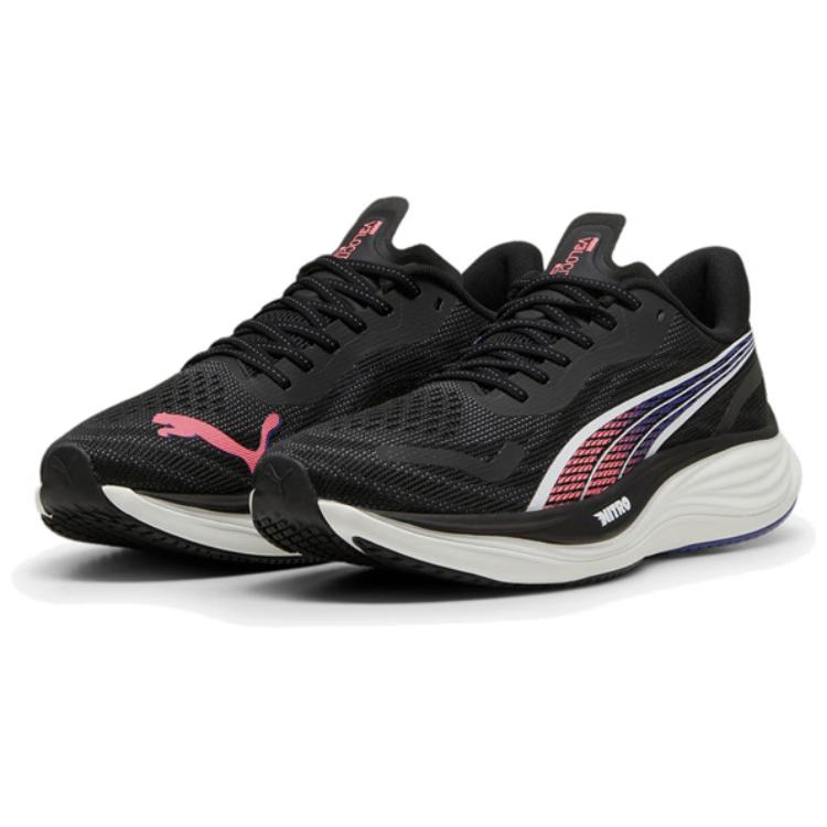 Puma Velocity Nitro 3 Мужские Черный Закатное Сияние Лазурит 377748-16