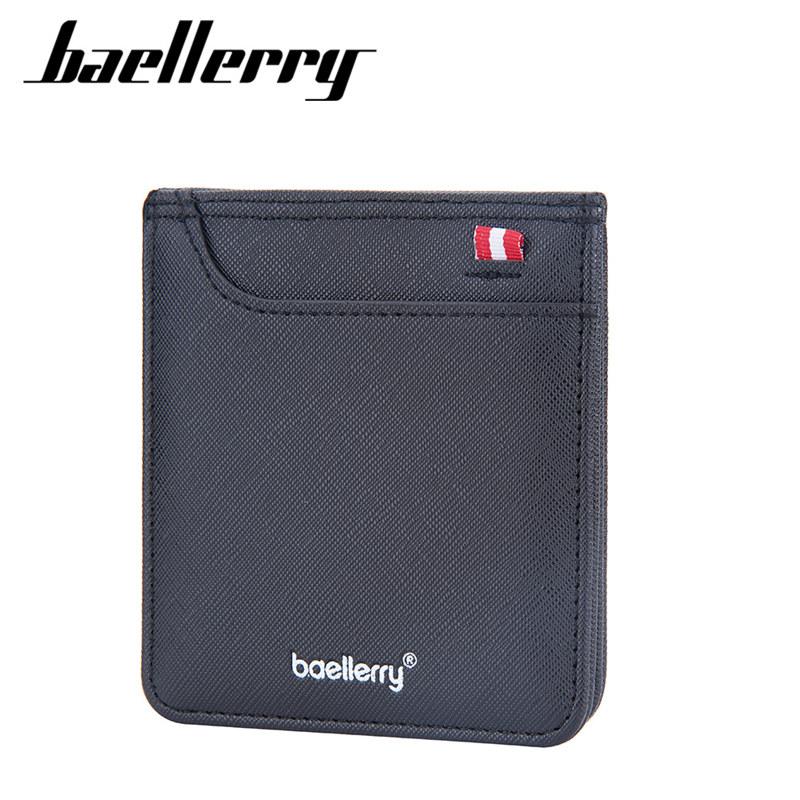 Baellerry Мужской держатель для карт, модный винтажный дизайн, держатели для визитных карточек, зажимы для денег GZW