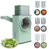 Food Processor 3 In 1 Rotary Potato Chip Slicer Cutter Shredded Potato Cheese Machine Multifunction Vegetable Chopper Manual
