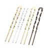 Fashion Simple U-shaped Metal Hairpins Vintage Hair Pin Fork Sticks For Women Girls Hair Styling Headwear Decorative Accessories