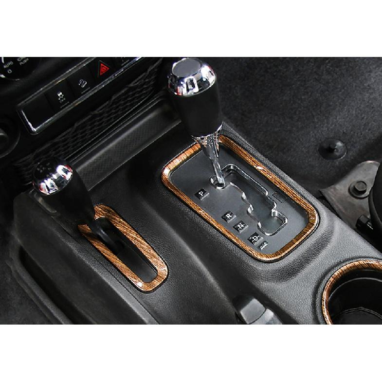 Автомобильная панель переключения передач, декоративное кольцо, накладка для Jeep Wrangler JK 2011 2012 2013 2014 2015 2016 2017, аксессуары для интерьера