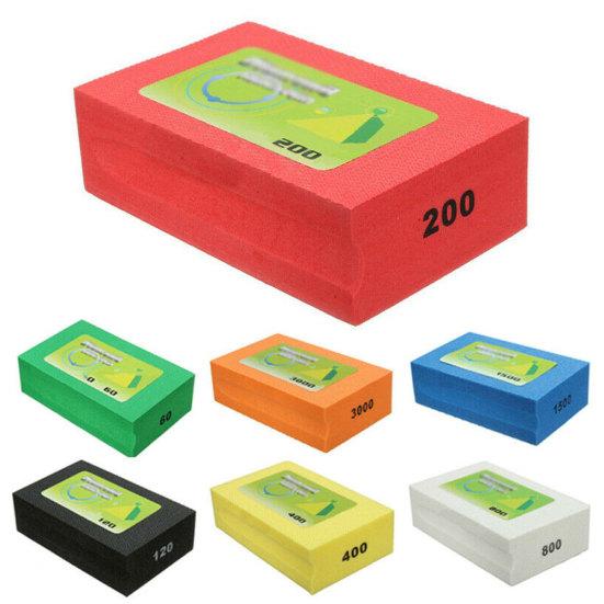 60-3000 зернистость, алмазная ручная полировка, блок гранита, мрамора, стекла