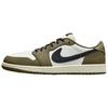 Кроссовки Air 1 Retro Low OG Medium Olive Мужские Коричневый Черный-Summit-White-Sail HQ6998-200