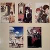 [USED] Bungo Stray Dogs Bonus Illustration Cards (5 Pieces)