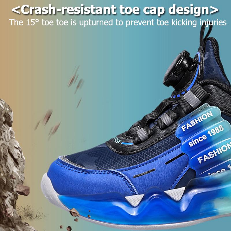 Детская обувь, кроссовки для мальчиков, детская повседневная обувь из искусственной кожи, модные спортивные теннисные кроссовки для детей, мальчиков, школьные, нескользящие