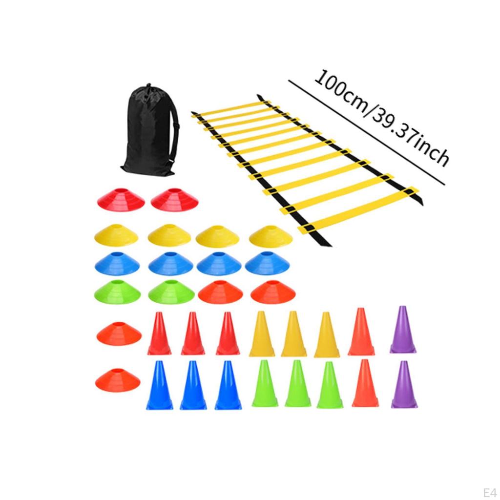 Набор тренировочного оборудования Agility Ladder Speed с конусами