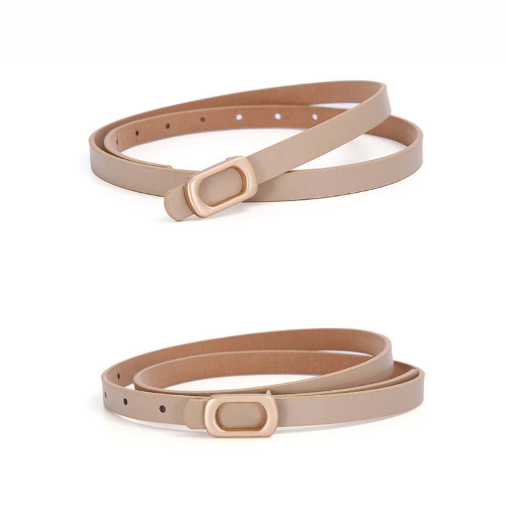 Women Leather Belt Luxury Design Waistband Fashion Trouser Dress Belts