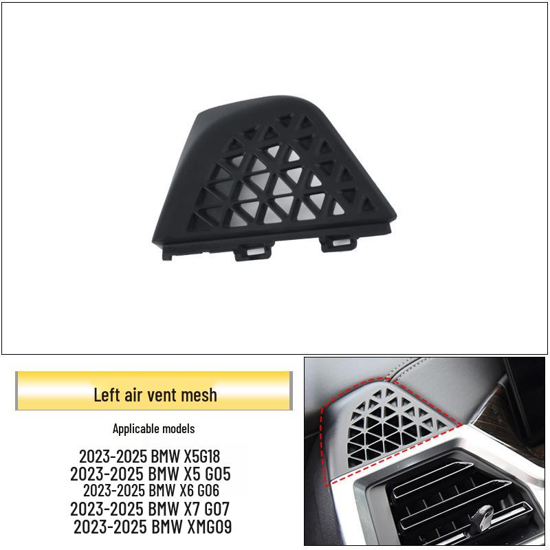 Комплект для ремонта воздуховодов BMW X5/X6/X7: Вал ручки регулировки и рамка панели