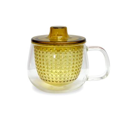 KINTO UNITEA Unimug, 350 мл, Желтый, Жаропрочное стекло, 22915
