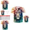 Premium Quality Lion Animal 3d Print T-shirt For Men And Women In All Sizes