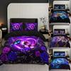 Fashion Classic Butterfly Flower Digital Print Bedding Set Soft Comfortable Duvet Cover For Bedroom Guest Room