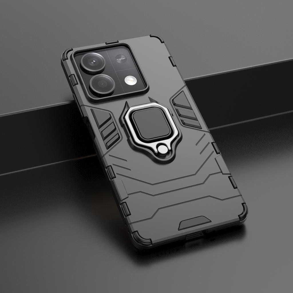 Для Xiaomi Redmi Note 13 Note13 Pro + 5G чехол противоударный жесткий чехол-подставка с кольцом для телефона задняя крышка