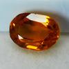Natural 7.10 Ct Fire Orange Sapphire CERTIFIED Oval Cut Sparkling Loose Gemstone A-4182