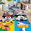 Pop Art Disney Characters Carpet For Playroom Bedroom Living Room Sofa Home Decorkids Game Area Rug Nonslip Floor Mat