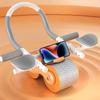 Exercise Abdominal Wheel, Automatic Rebound Elbow Brace Type Abs Roller for Tummy Control, Weight Loss, Sports Exercise Equipment