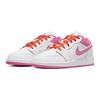 Детские кроссовки Air Jordan 1 Low GS Pinksicle White Safety-Orange DR9498-168