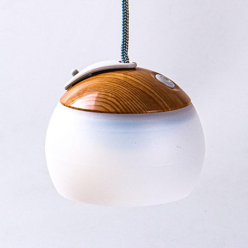 Retro USB Charging Multi-Functional LED Camping Lantern with Silicone Design