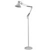 Makilight LED Floor Lamp, 12W, Arm-Mounted, 3-Color Temperature Setting, Stepless Dimming, Includes LED Bulb, Floor Stand, Ambient Lighting, Retro