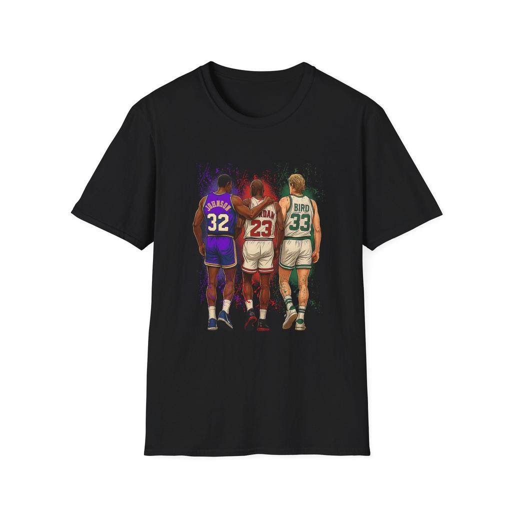 NBA Legends Jordan Bird Johnson Unisex Tee, Basketball T-Shirt, Sports Fan Gift,