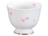 Okura Pottery [Hand-painted] Sakura No. 62 Sake Cup, Approx. 80cc, Made In Japan, 62CCN/C303
