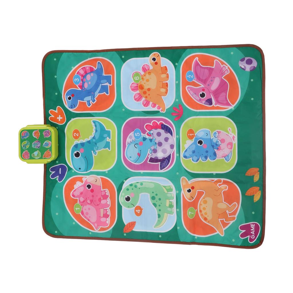 Musical Dance Pad Lighting Adjustable Educational Portable Electronic Dance Mat for Kids Adults