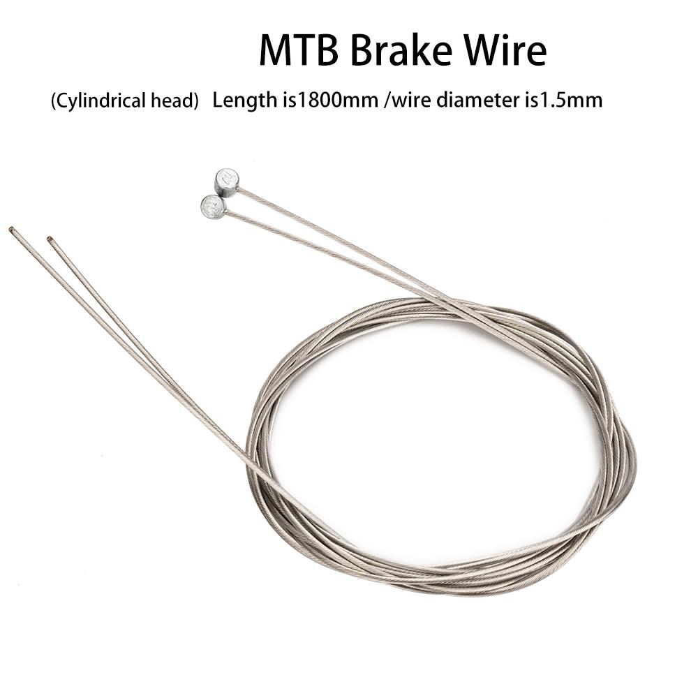 ZTTO MTB Road Bicycle Brake Wire Stainless Steel Durable Bike Speed Line Fixed Gear Shifting Brake Cable Core Inner Wire