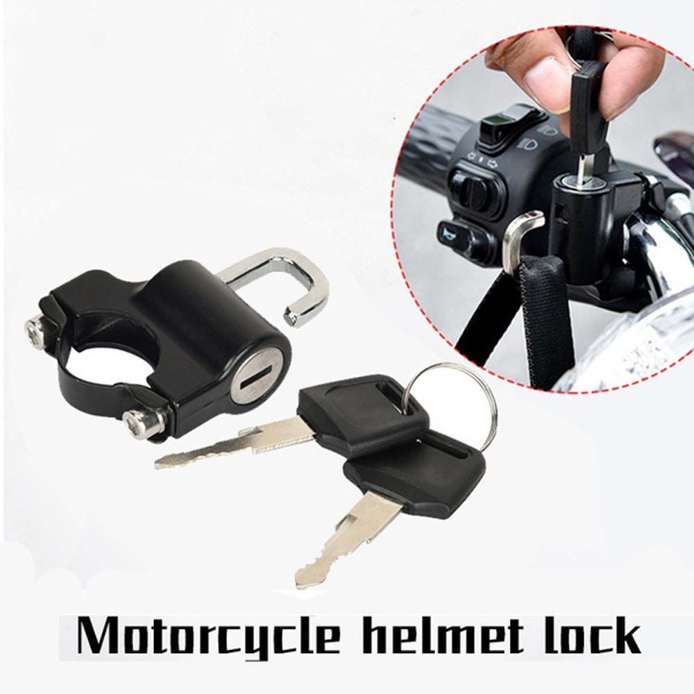 22-26mm Anti-theft Motorbike Helmet Hook Handlebar Lock Motorcycle Helmet Lock