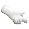 TUDE ВОЛОСАТЫЕ ПЕРЧАТКИ С ОТВЕРСТИЯМИ ДЛЯ ПАЛЬЦЕВ БЕЛЫЕ