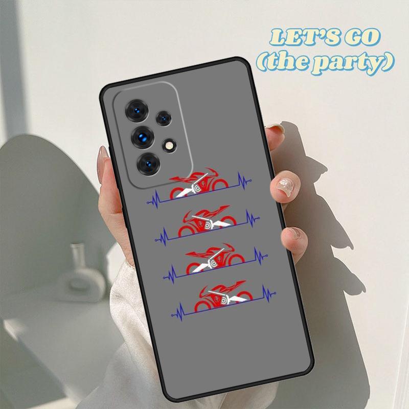 Чехол для телефона Moto Motorcycle Для Samsung Galaxy A42 A31 A40 A51 A71 A32 A80 A91 A52 A72 A73 A20e A21S A50 A70 A11 A12 Чехол