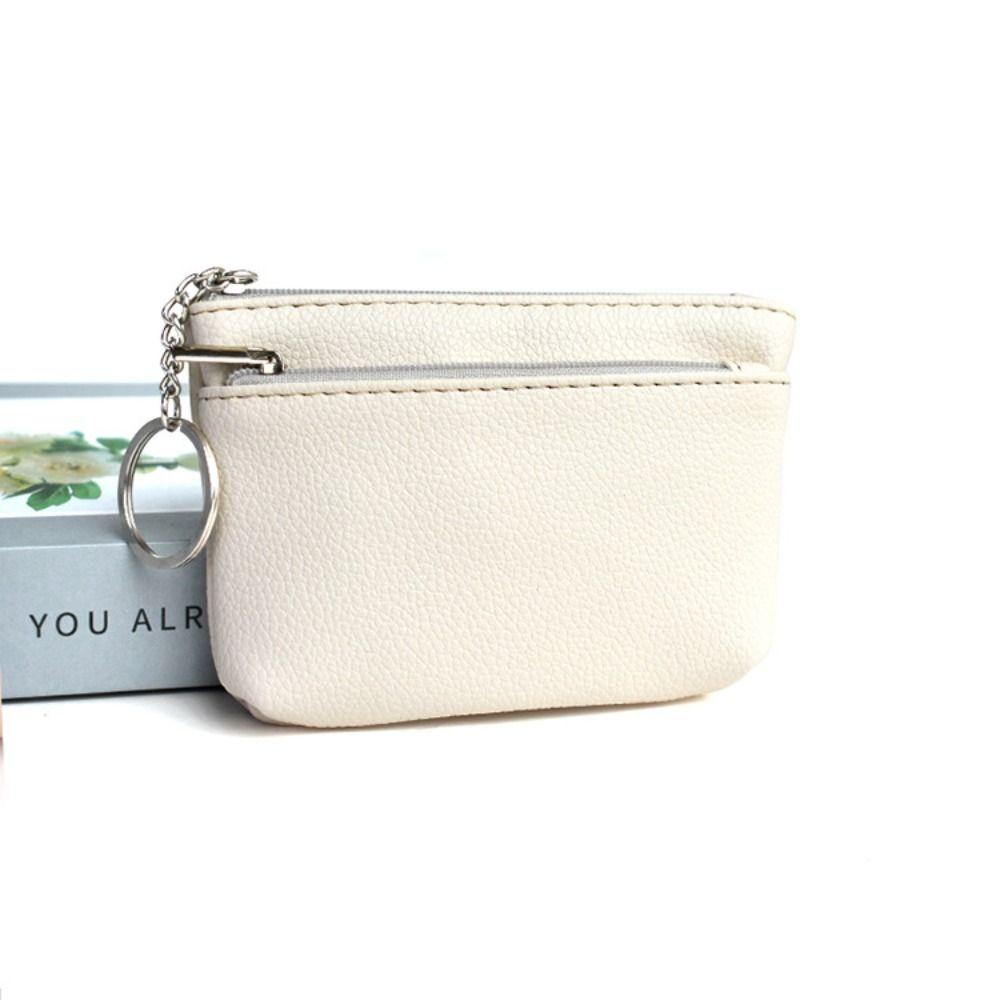 Мини-кошелек для мелочи Pure Color, держатель для кредитных карт, короткий кошелек, маленький кошелек из искусственной кожи для мужчин