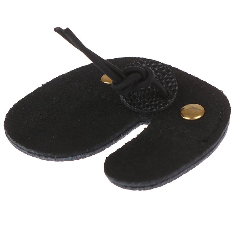 1 шт. кожаная защита пальца для стрельбы из лука, накладка, перчатка, тетива, протектор для стрельбы из лука