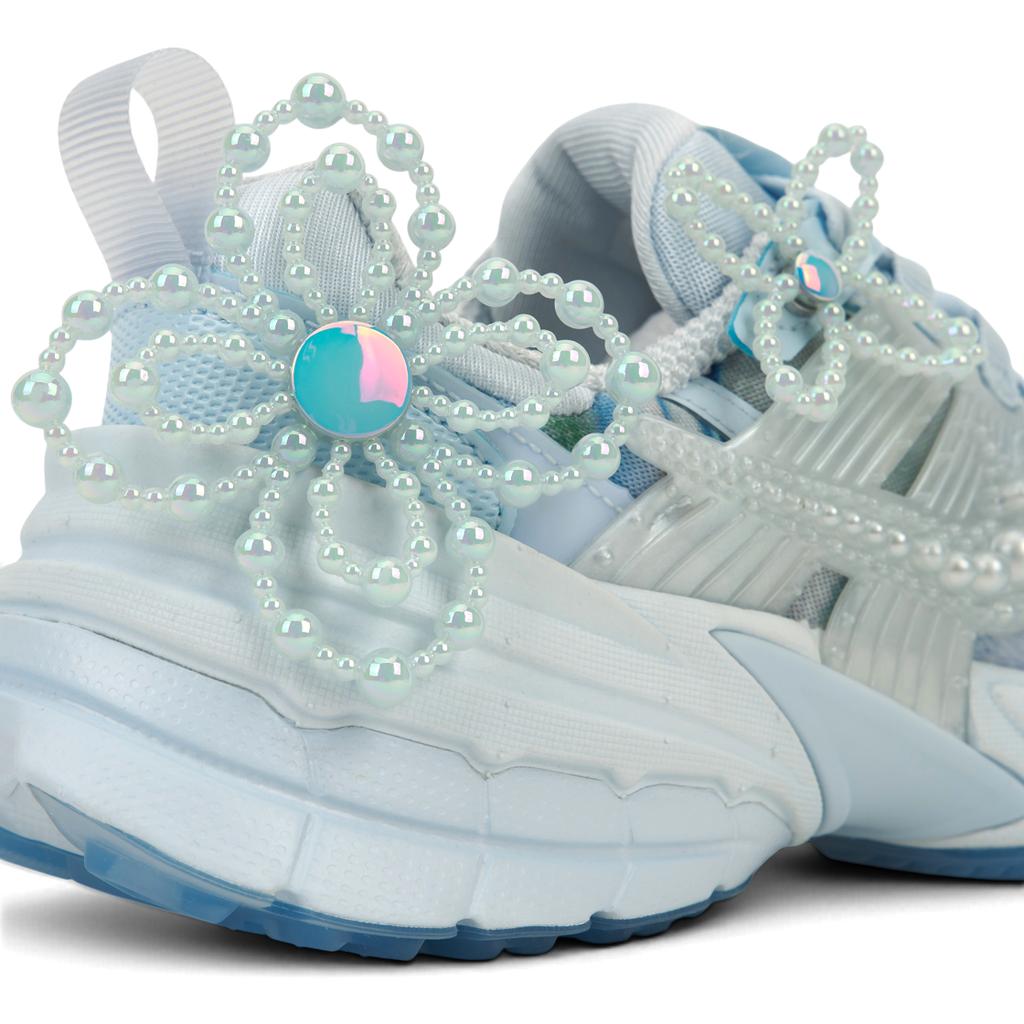 Susan Fang x Nike V2K Run Коллекция художников Женские кроссовки Синий Синеватый Разноцветный IB7426-400
