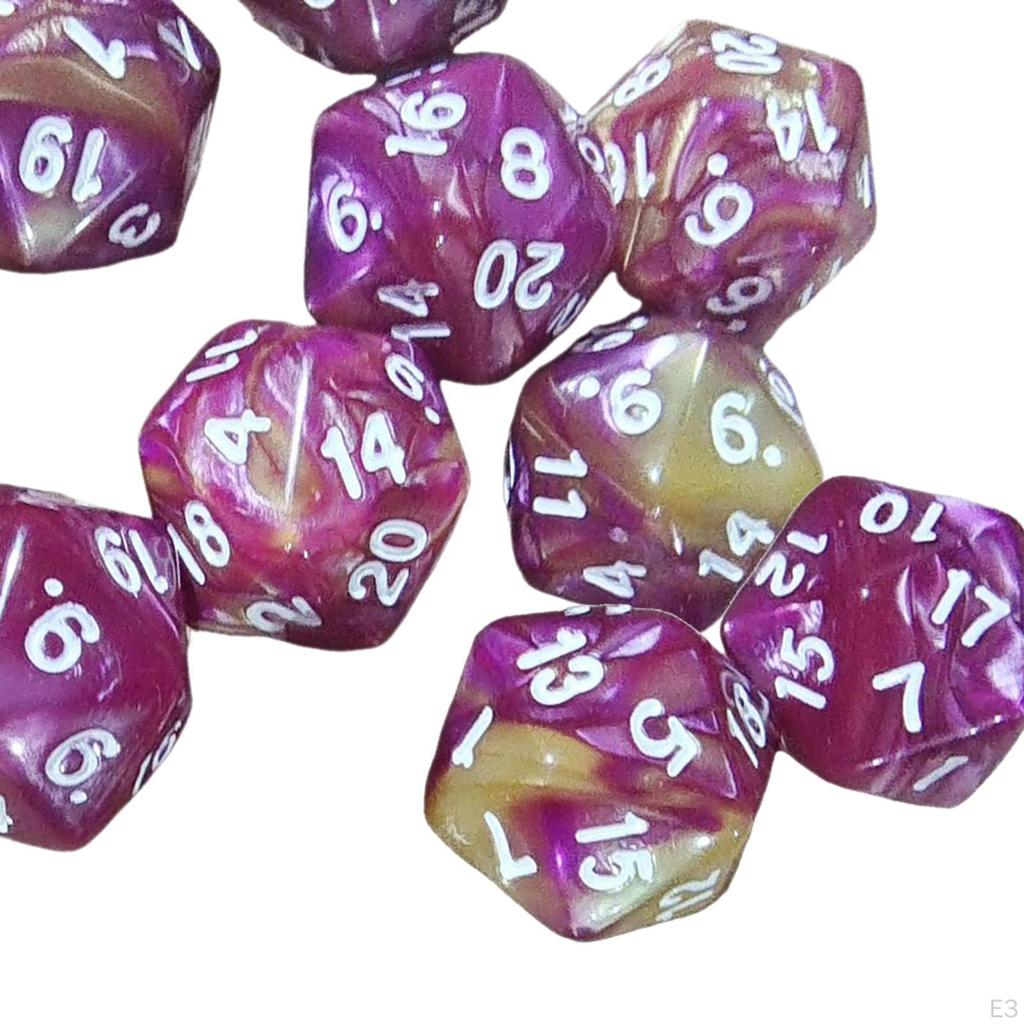 Многогранный D20 20-гранный для DND RPG