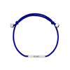 BE/GINS LA LIGNE SINGLE STRING BRACELET BLUE