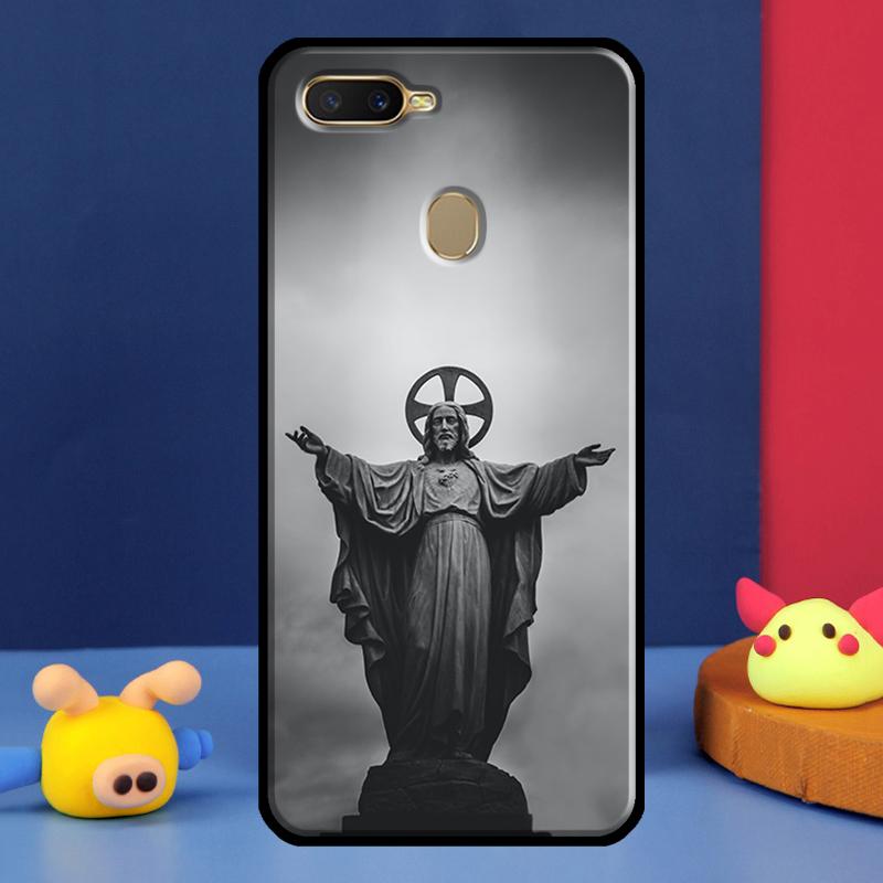 Христианский Иисус Для Oppo A54 A57 S A78 A58 A98 A5 A9 A91 A15 A16 A17 A52 A72 A76 A96 A74 A94 A77 Чехол для телефона