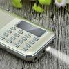 L218AM Digital Radio Rechargeable Emergency Flashlight 2 Inch AM FM Portable Radio Speaker
