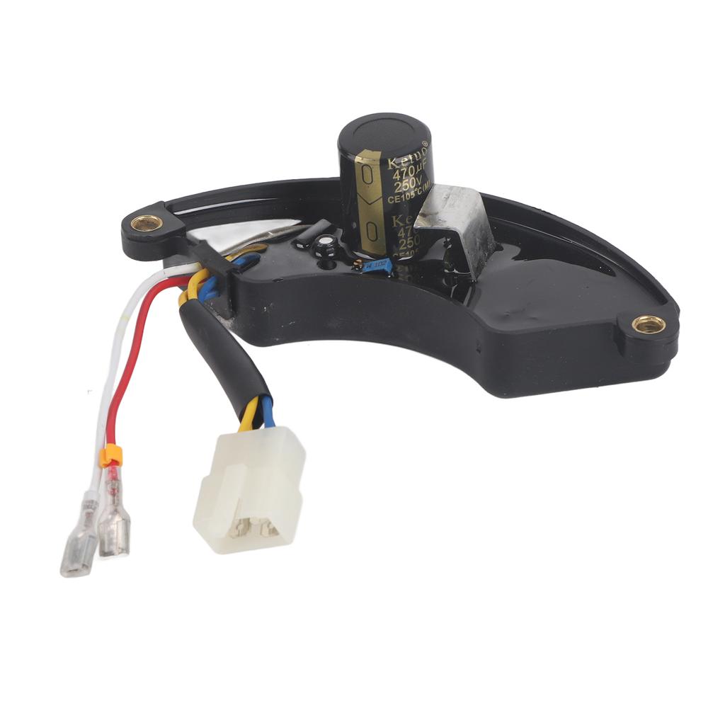 AVR Voltage Regulator Universal for 5‑6.5KW Gasoline Diesel Generator 1PH 220V Halfmoon Style