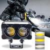For Refer To Description Motorcycle Auxiliary LED Light Super Bright Waterproof Driving Light Motorcycle Spotlight Offroad