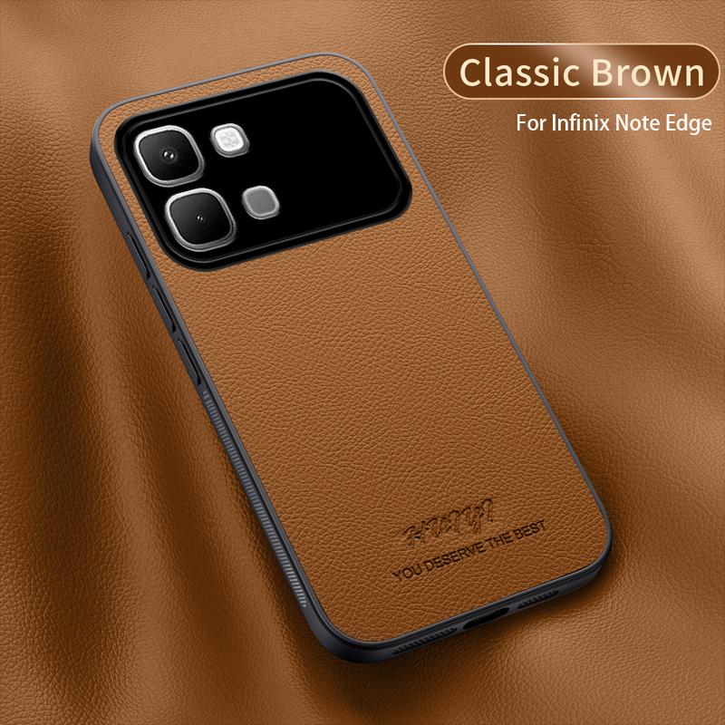 Бизнес Кожаный Мягкий Каркас Магнитная Крышка Для Infinix Note Edge NoteEdge G Чехлы Для Телефона Capa