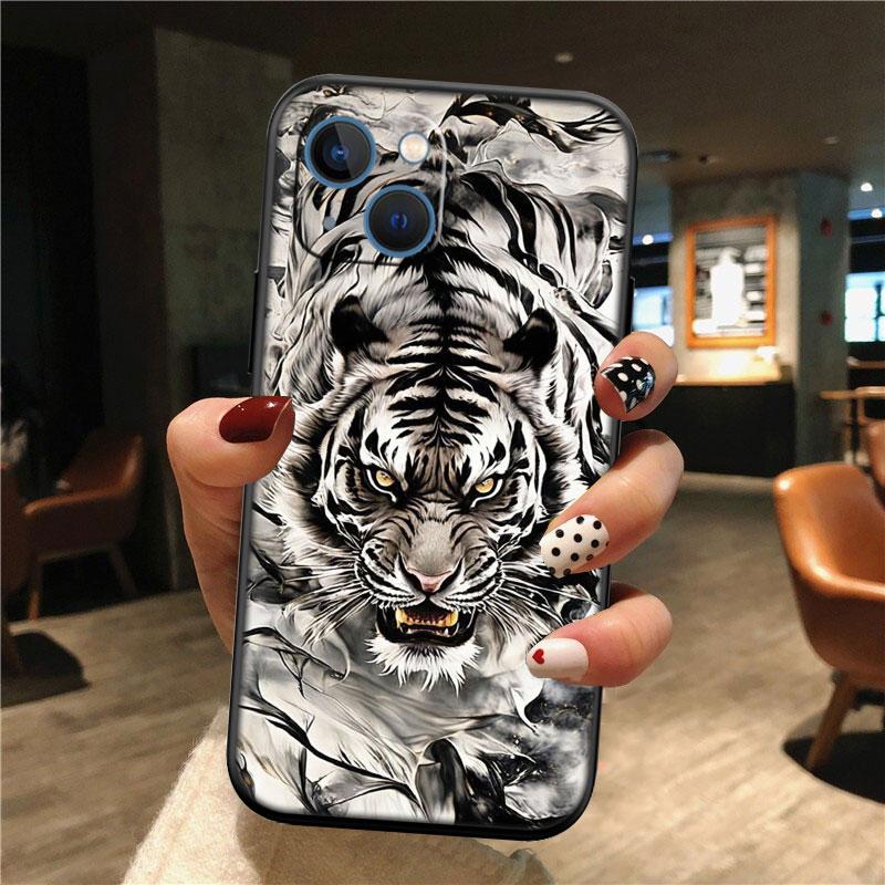 Animal Tiger lion New High-End Shell Phone Case for OPPO A3 Pro A72 A74 A76 A77 A77S A78 A79 A94 A95 A18 A40M A58