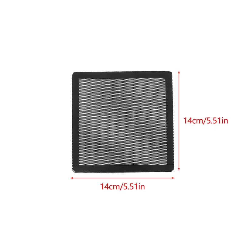 Dust Filter For Computer Cooler Fan Anti Dust Net Cover Dust Filter Mesh Net Magnetic Frame Pc Chassis Cooling Fan Dust Filter